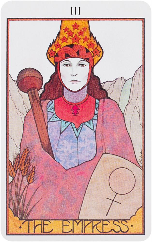Aquarian Tarot Combination (Deck + Book 'Psychic Tarot')