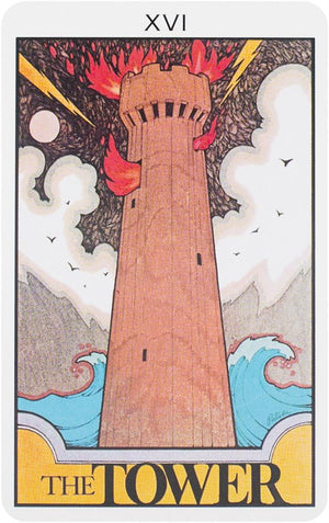 Aquarian Tarot Combination (Deck + Book 'Psychic Tarot')