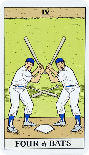 Tarot Of Baseball Set (Deck + Book)