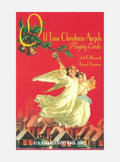 Old Time Christmas Angel Playing Cards