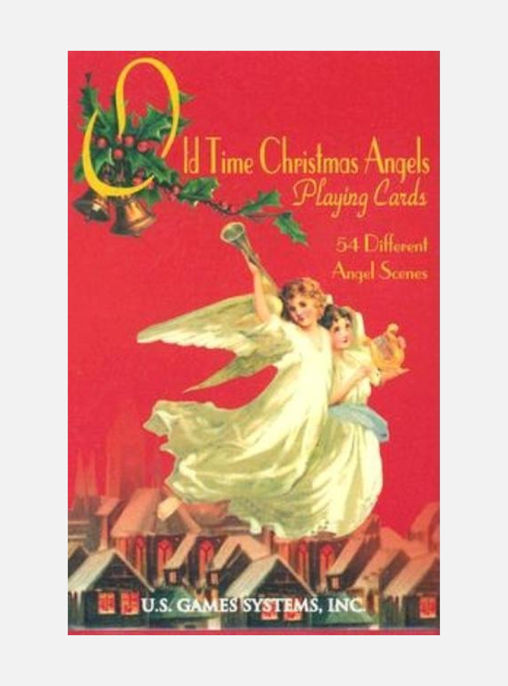 Old Time Christmas Angel Playing Cards