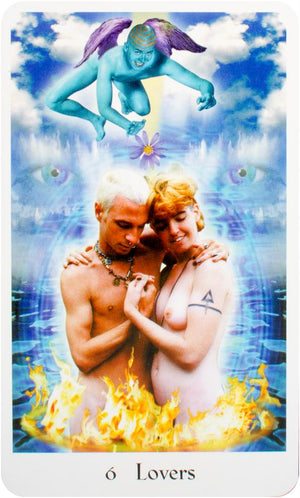 Cosmic Tribe Tarot (Book With 90 B&W Illustrations; 80 Card,