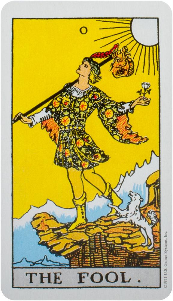 Miniature Rider-Waite Tarot Deck