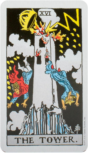 Miniature Rider-Waite Tarot Deck