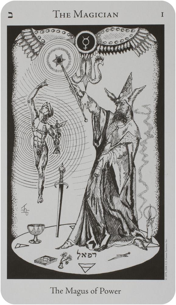 Hermetic tarot deck