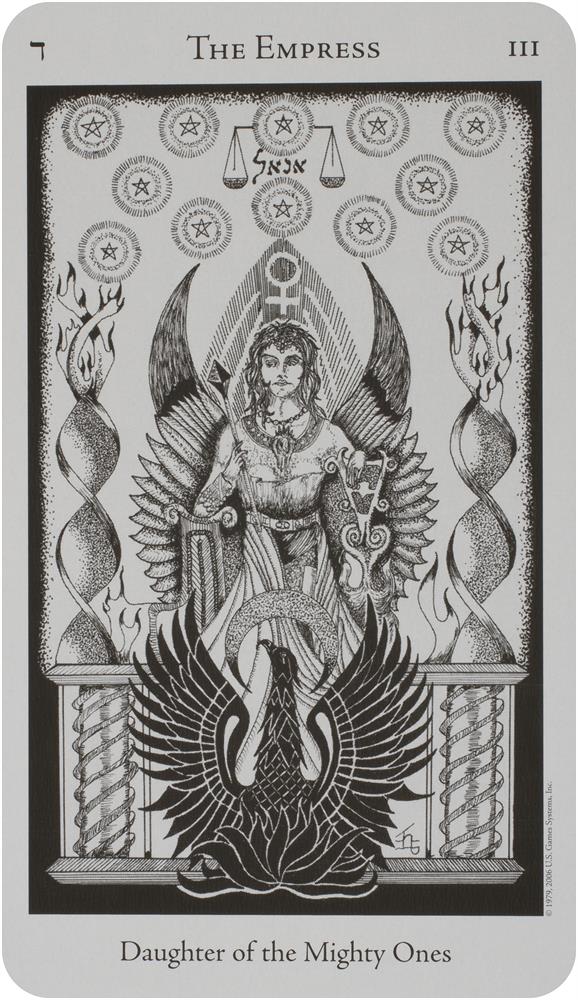 Hermetic tarot deck