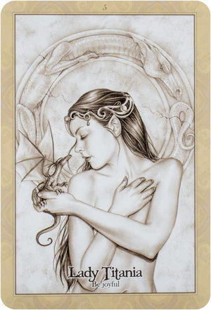 Oracle of the dragonfae - oracle card and book set