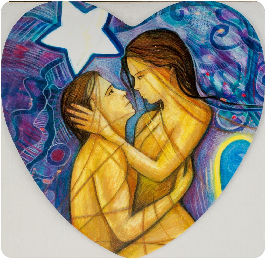 Heart & Soul Cards (54 Heart Shaped Cards In A Heart Shaped Box)