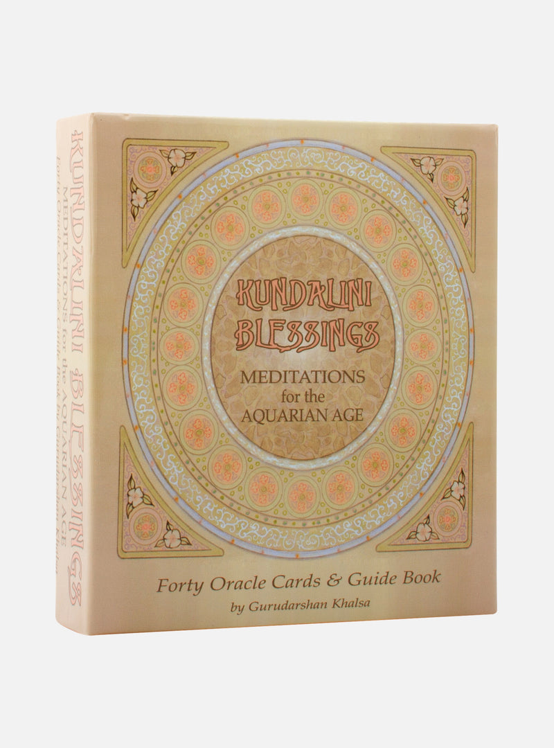 Kundalini Blessings Oracle Cards: Meditations For The Aquarian Age (Boxed; 40 Cards)