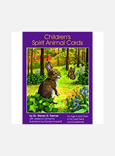 Children's Spirit Animal Cards (24 Cards & Guidebook)