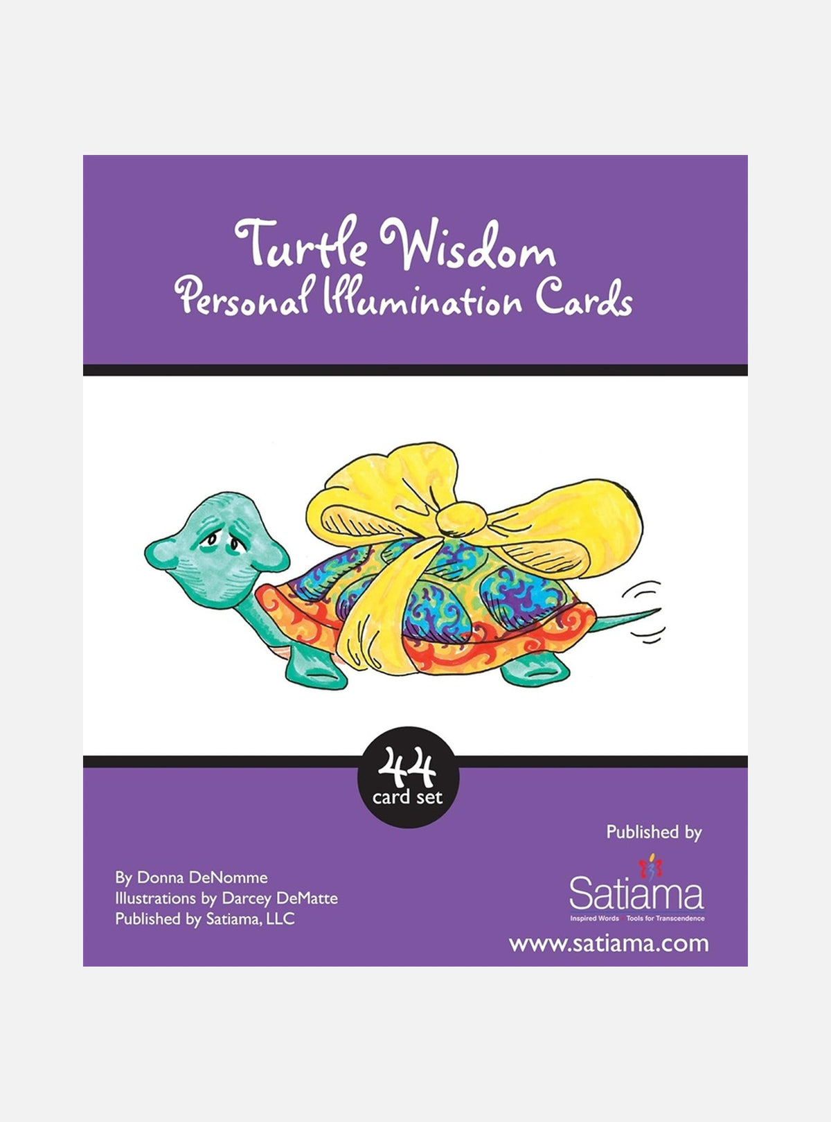 Turtle Wisdom Personal Illumination Cards
