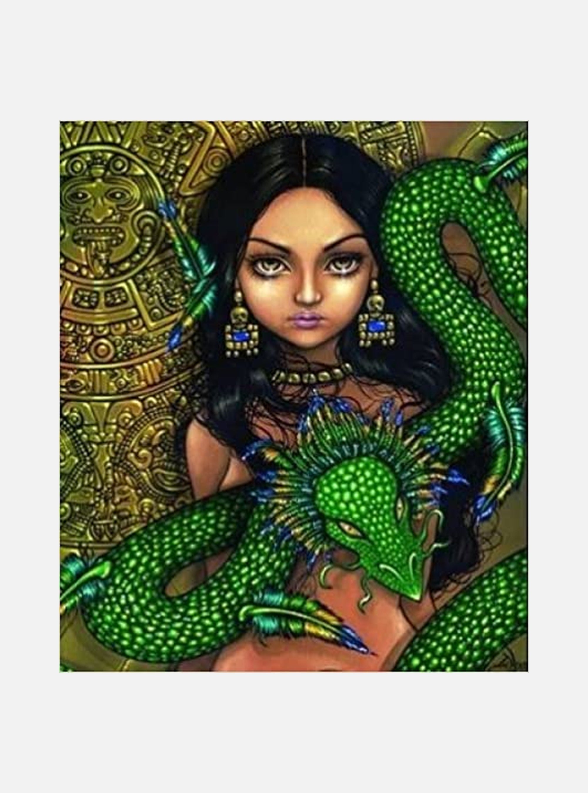 Priestess Of Quetzalcoatl Mouse Mat