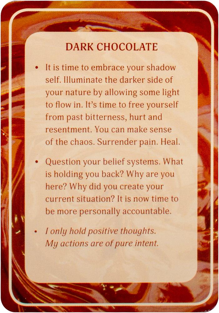 Chocolate Lover's Message Cards : 70 Affirmation Cards with Instructions