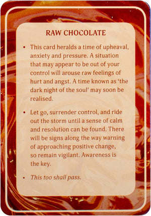 Chocolate Lover's Message Cards : 70 Affirmation Cards with Instructions