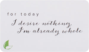 Seeds Of Intention: Daily Intentions For L