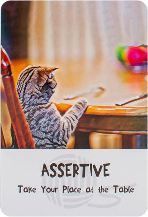 Cosmic Cat Wisdom Deck: A 60 Card Deck And