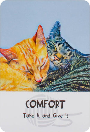 Cosmic Cat Wisdom Deck: A 60 Card Deck And