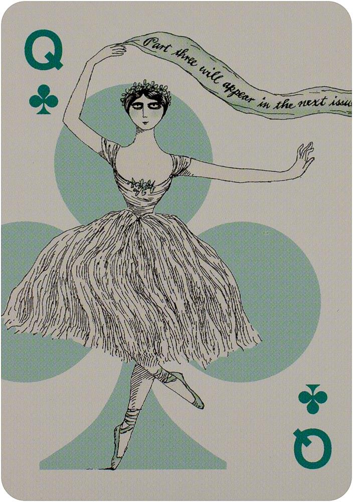 Edward Gorey Playing Cards