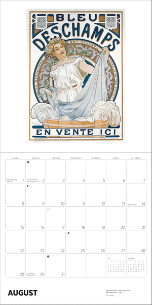 Alphonse Mucha : 2027 Wall Calendar