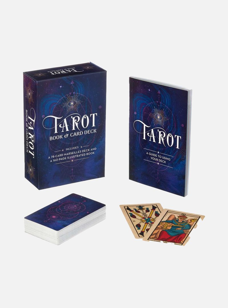 TAROT BOOK & CARD DECK (78-card deck & 160-page book)