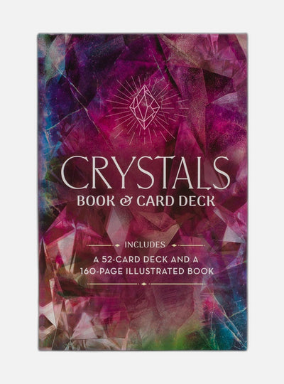 Crystals Book & Card Deck (52-Card Deck &