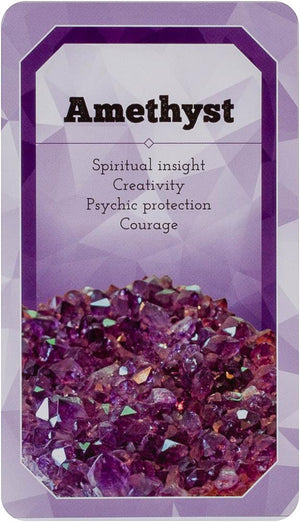 Crystals Book & Card Deck (52-Card Deck &