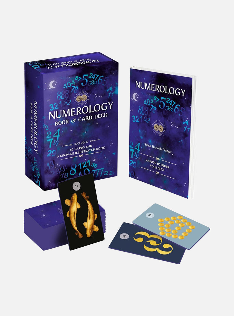 Numerology Book & Card Deck: Includes 52 cards and a 128-page illustrated book