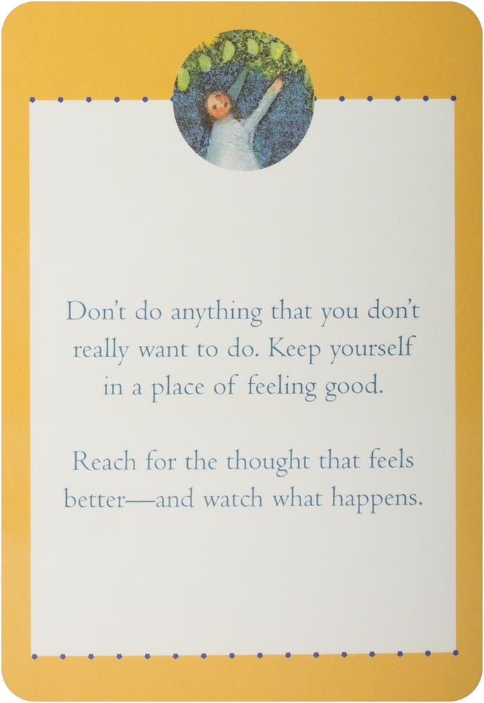 Teachings of abraham - well-being cards