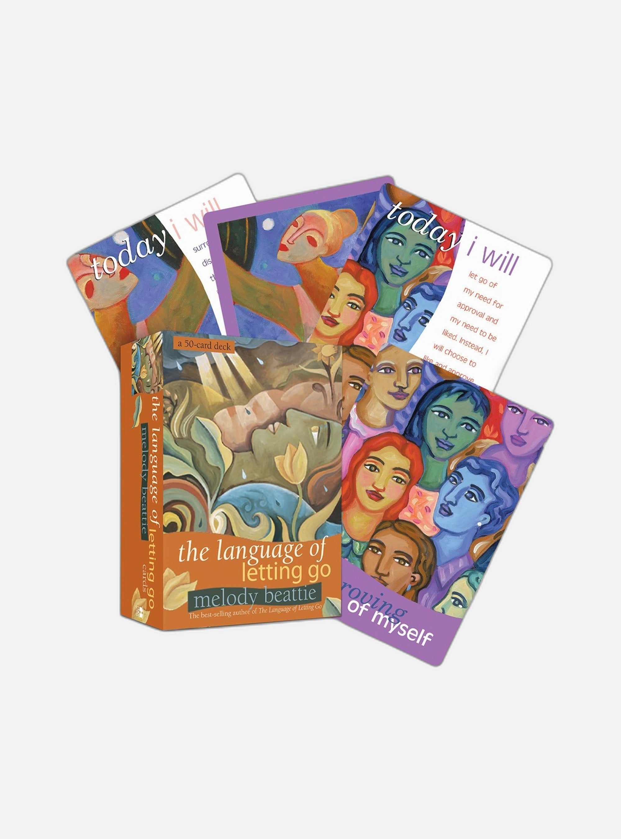 Language of letting go cards