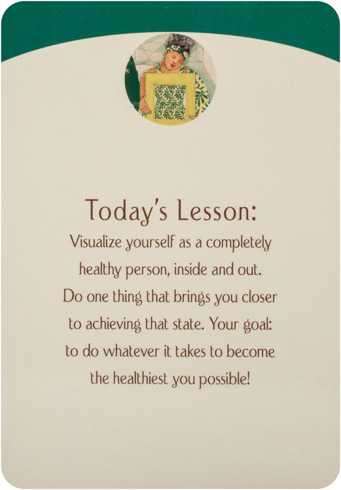 Wisdom for healing cards - 50 lessons in personal empowerment