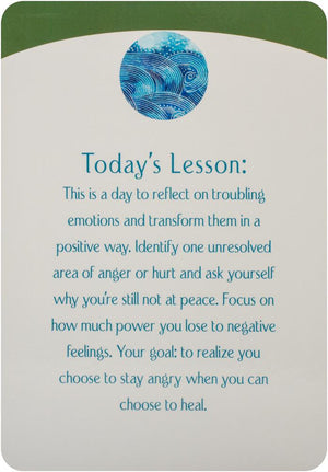 Wisdom for healing cards - 50 lessons in personal empowerment