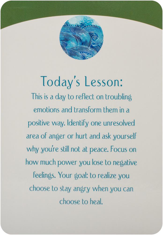 Wisdom for healing cards - 50 lessons in personal empowerment