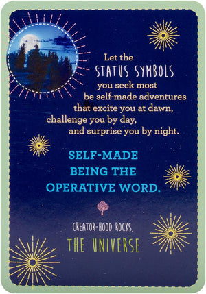 Notes from the Universe on Abundance