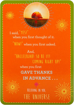Notes from the Universe on Abundance