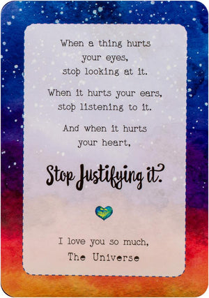 Notes from the Universe on Love and Relationships Oracle Cards