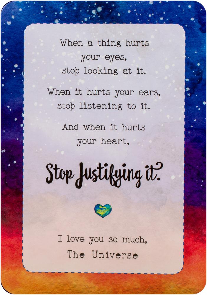 Notes from the Universe on Love and Relationships Oracle Cards