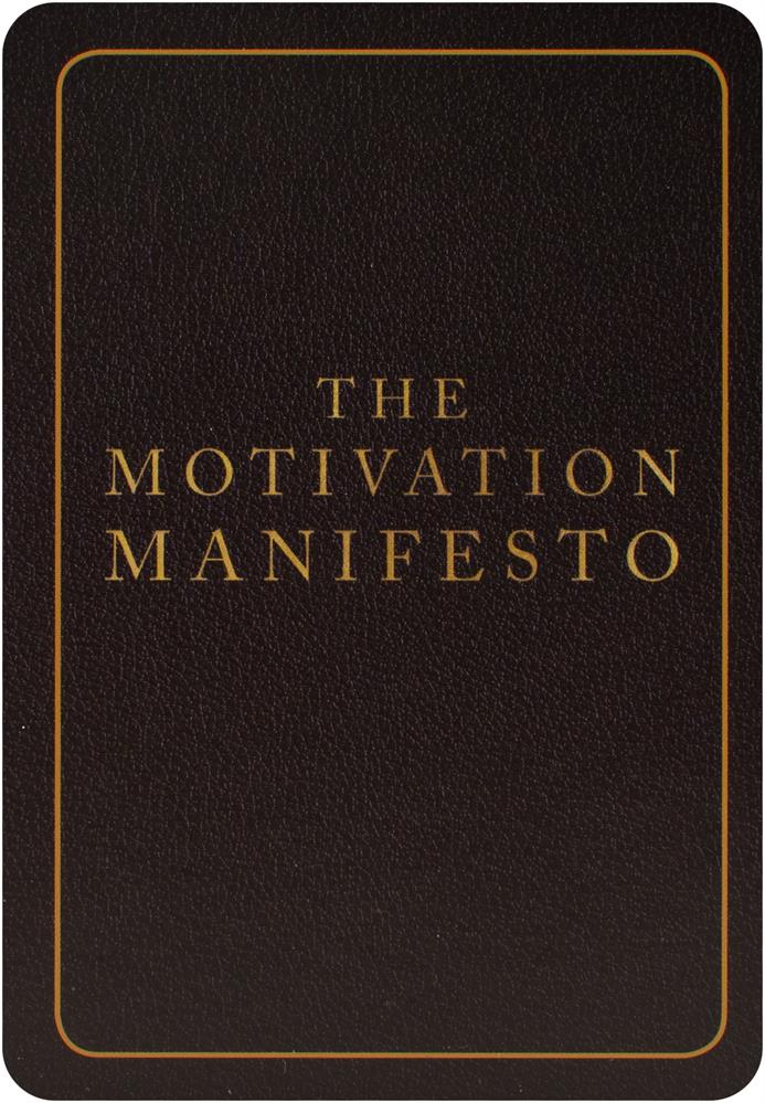 The Motivation Manifesto Cards
