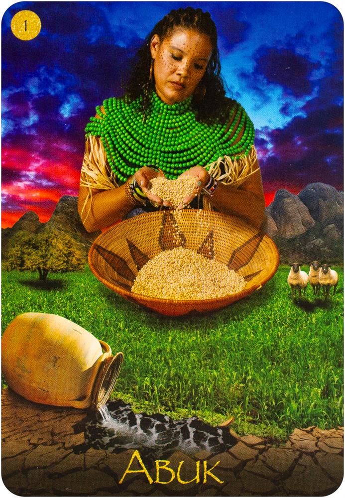 Black Goddess within Oracle Deck