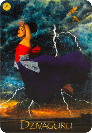 Black Goddess within Oracle Deck