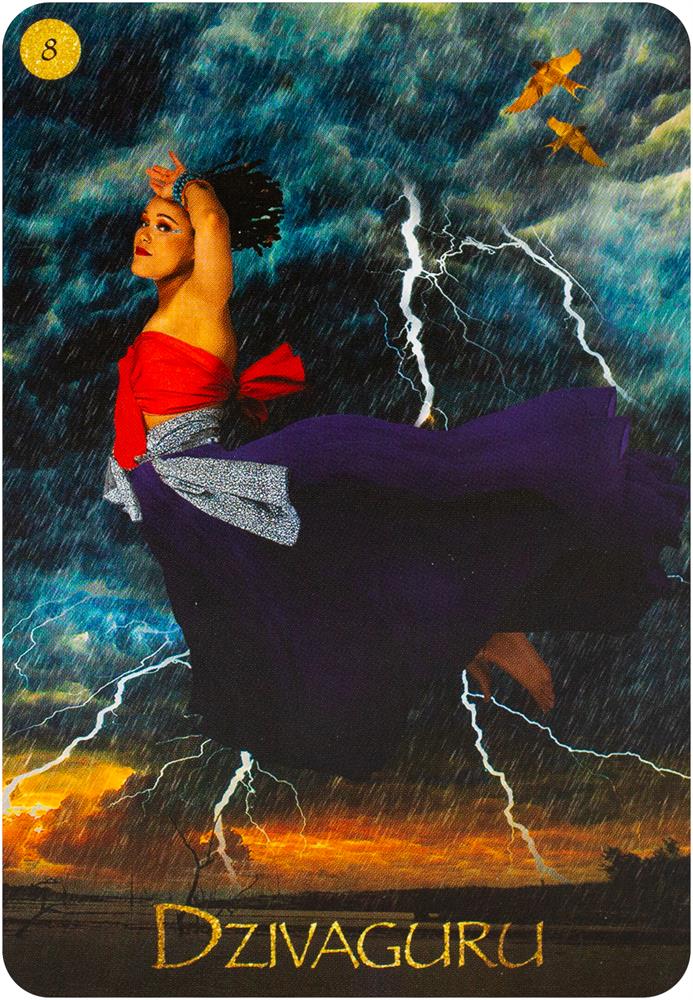 Black Goddess within Oracle Deck