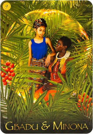 Black Goddess within Oracle Deck