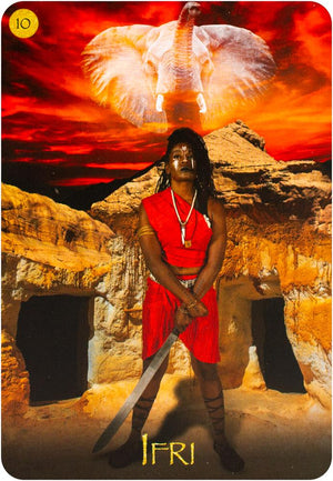 Black Goddess within Oracle Deck