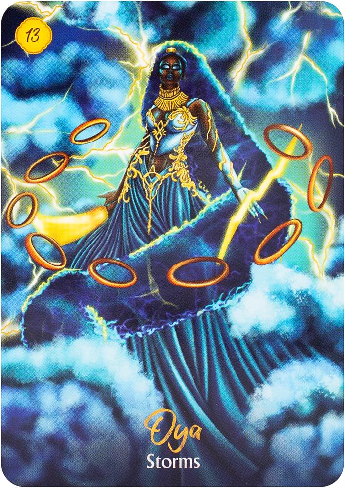 African Goddess Rising Pocket Oracle