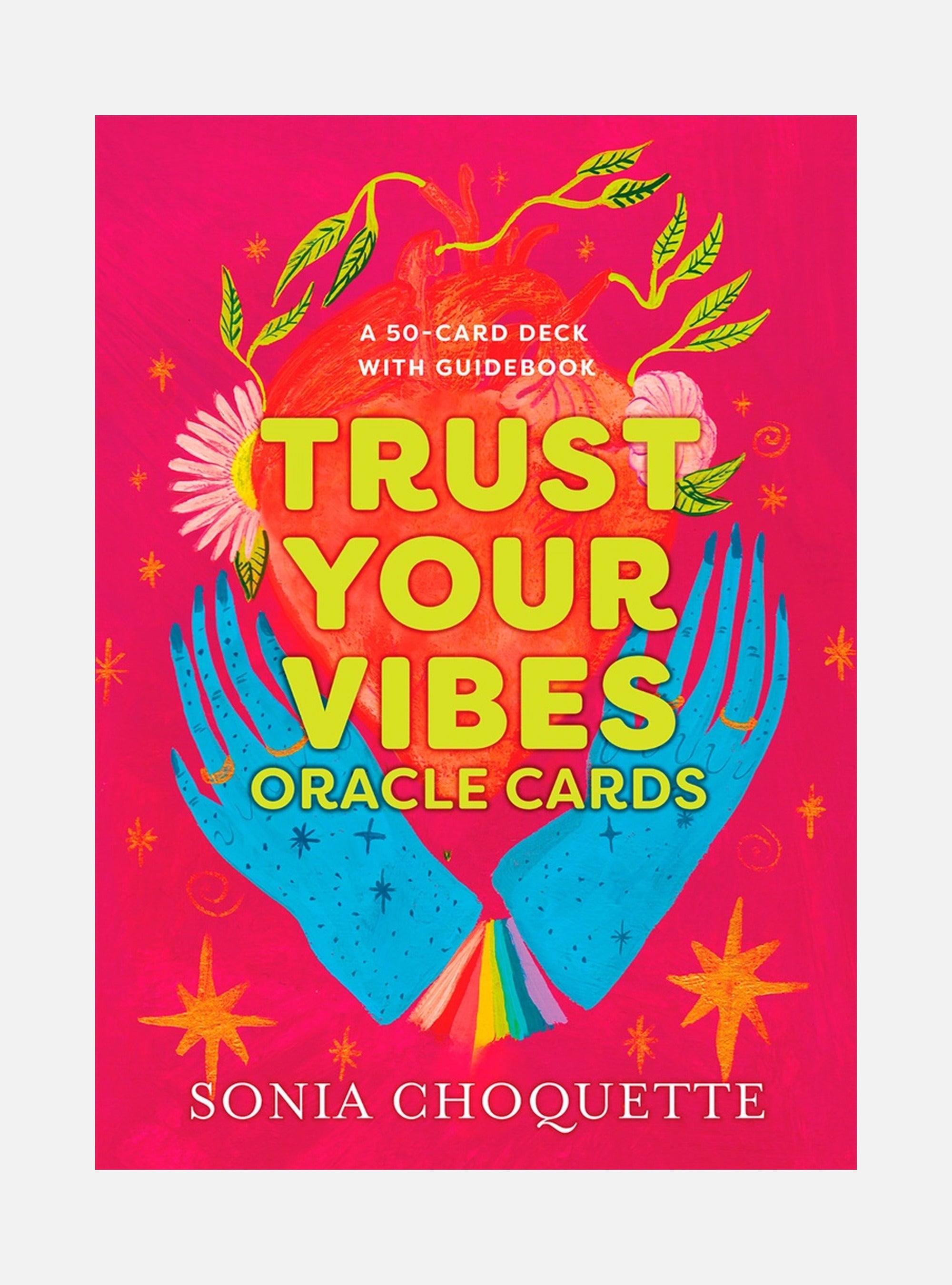 Trust Your Vibes Oracle Cards: A 50-Card Deck with Guidebook