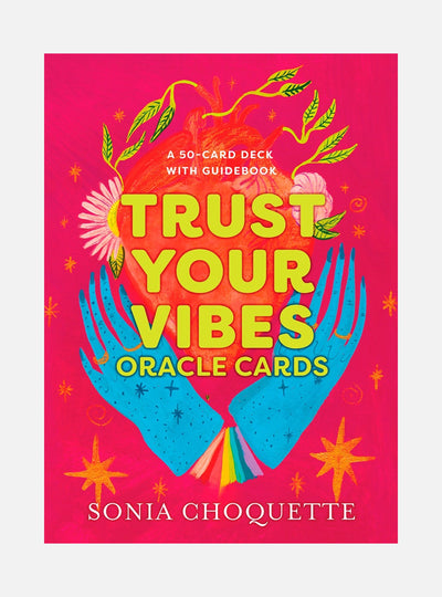 Trust Your Vibes Oracle Cards: A 50-Card Deck with Guidebook