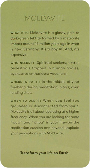 Crystals: The Stone Deck: 78 Crystals to Energize Your Life
