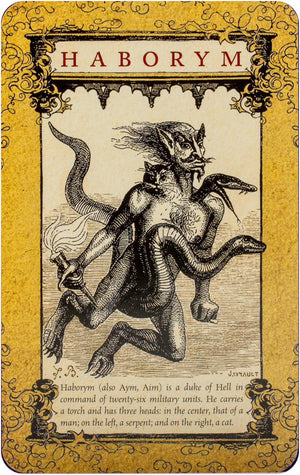 The Daemon Tarot (Boxed Set) : The Forbidden Wisdom of the Infernal Dictionary