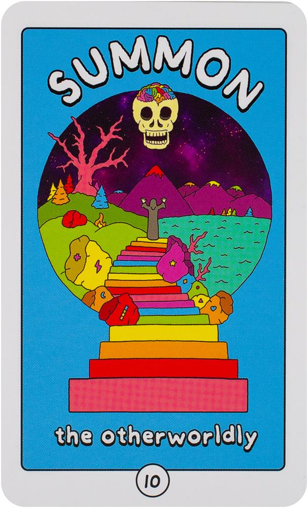 Rainbow Brainskull Oracle Deck