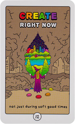 Rainbow Brainskull Oracle Deck