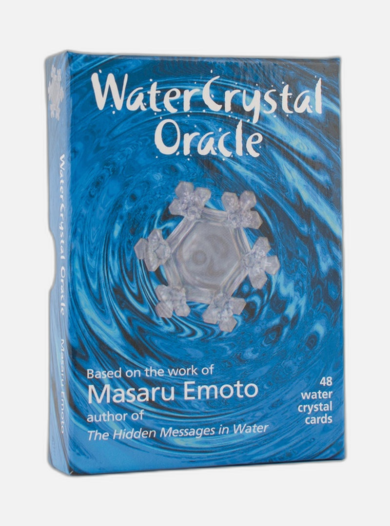 WATER CRYSTAL ORACLE (48 water crystal image cards & instruction booklet)